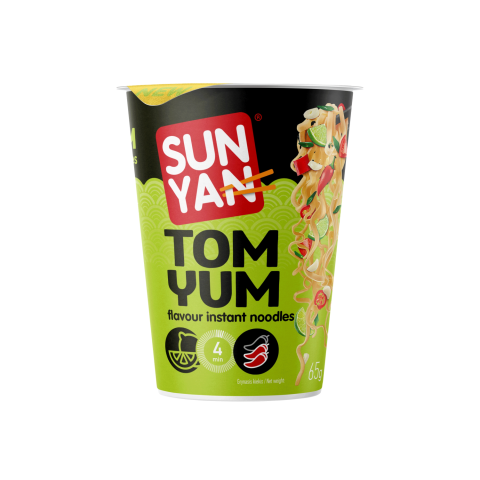 Greitai paruoš. makaronai SUN YAN TOM YUM,65g