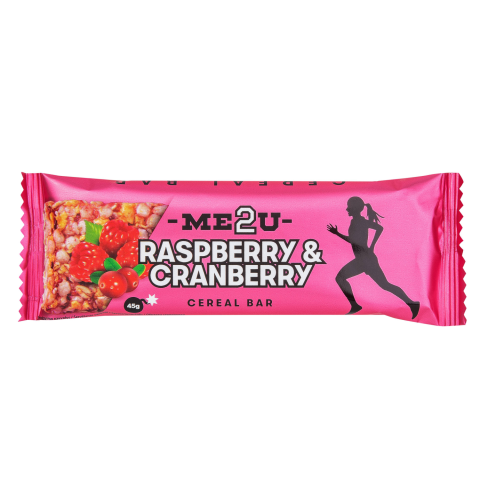 Jav. baton. ME2U RASPBERRY & CRANBERRY, 45 g