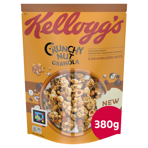 Dribsn. KELLOGG'S CRUNCHY NUT GRANOLA, 380 g