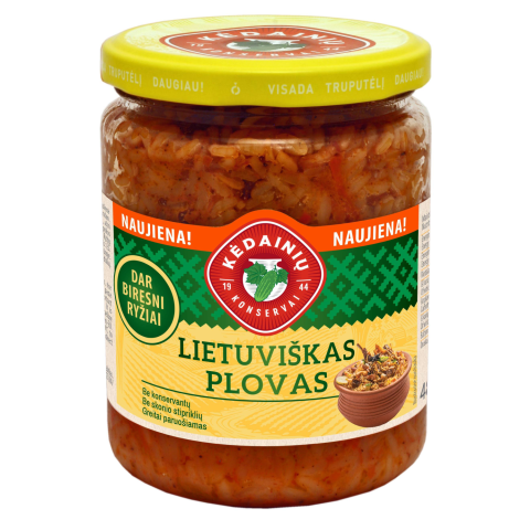 Lietuviškas plovas KKF, 0,5 l, 480 g