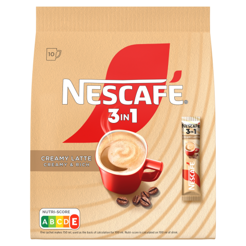 Tirp. gėrimas NESCAFE 3 IN 1 CR. LATTE, 150 g