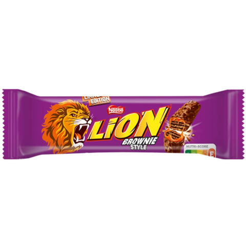 Vaflinis batonėlis NESTLE LION BROW.,40g