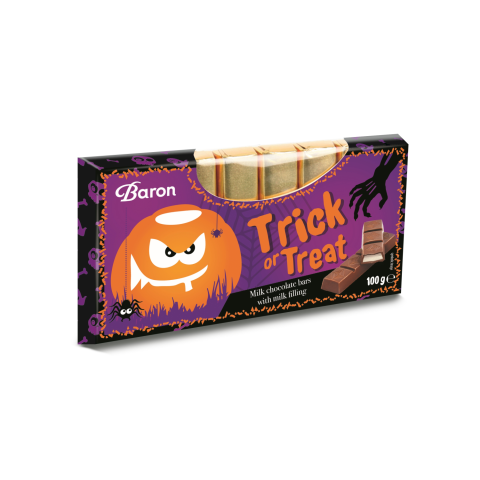 Šok. saldainiai BARON TRICK OR TREAT, 100 g