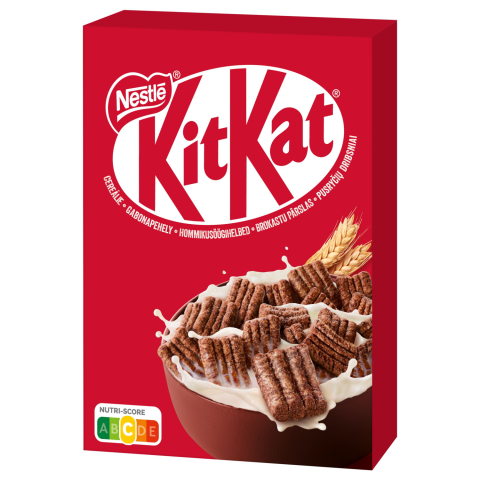 Pusryčių dribsniai NESTLE KIT KAT, 330 g