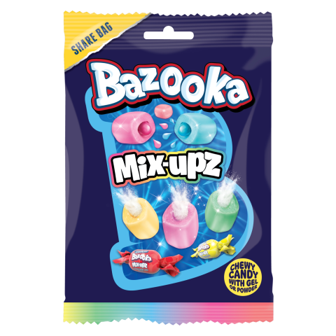 Kramt. saldainiai BAZOOKA MIX UPZ BAG, 120 g