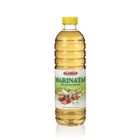 Marinatas BAJORIŠKIŲ, 3 %, 0,5 l