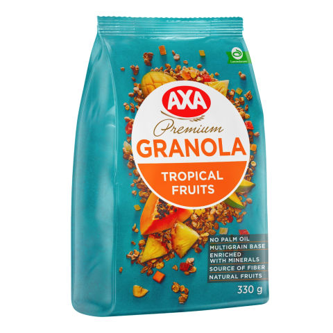 Granola müsli troop. puuviljadega Axa 330g