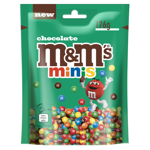 Dražeed piimašok. krõbeda glasuuri M&M's 176g