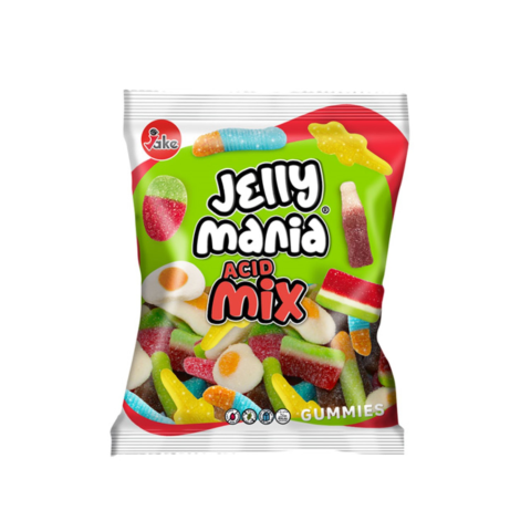 Želejkonf. Jakes Jellymania Acid Mix 1000g