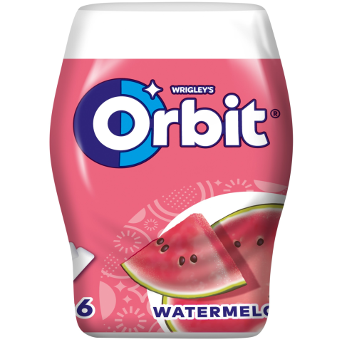 Närimiskumm Orbit Watermelon magusainet. 64g