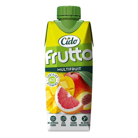 Sula Cido Frutto Multiaugļu ar sald. 0,33l
