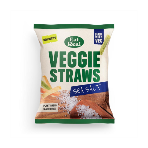 Daržovių užk. su jūros druska EAT REAL, 45 g
