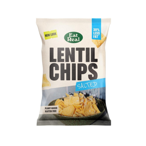 Läätsekrõpsud soolaga Eat Real 95g