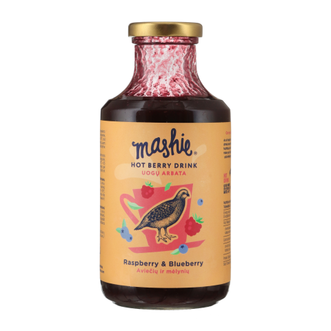 Avieč. mėlyn. uogų tyrė arbatai MASHIE, 500ml