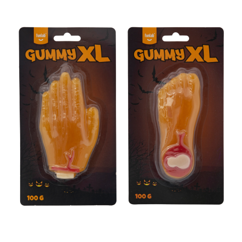 Kummikomm Giant Hand & Foot Funlab 100g