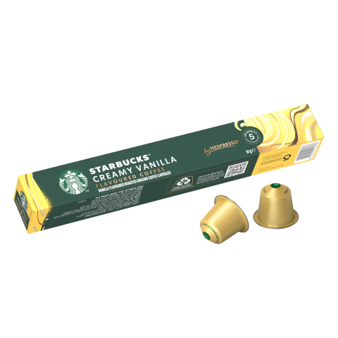 Kavos kap. STARBUCKS CREAMY VANIL. 10 v. 51 g