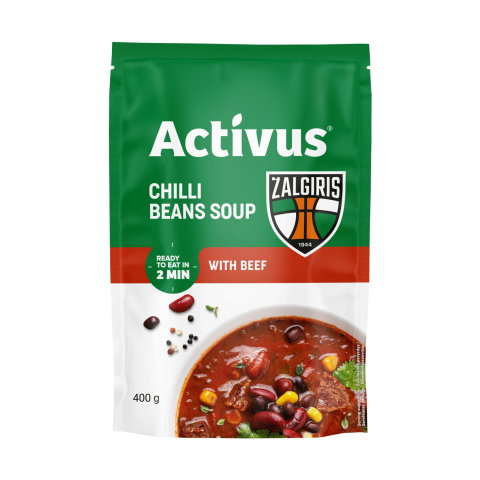 Aštri pupelių sriuba su jaut. ACTIVUS, 400 g
