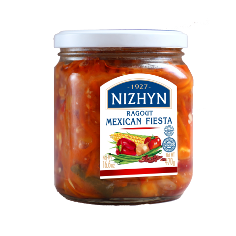Köögivilja raguu Nizhyn Mexican Fiesta 470g