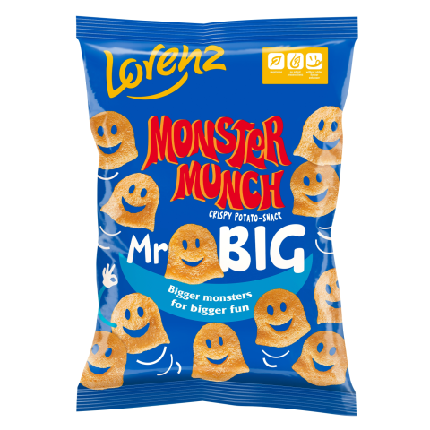 Kartulikrõpsud Monster Munch Lorenz 160g