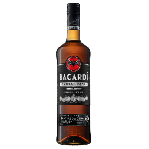 Rums Bacardi Carta Negra 37,5% 1l