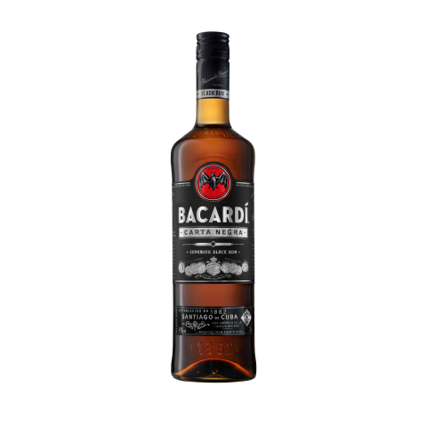 Romas BACARDI CARTA NEGRA, 37,5 %, 0,7 l