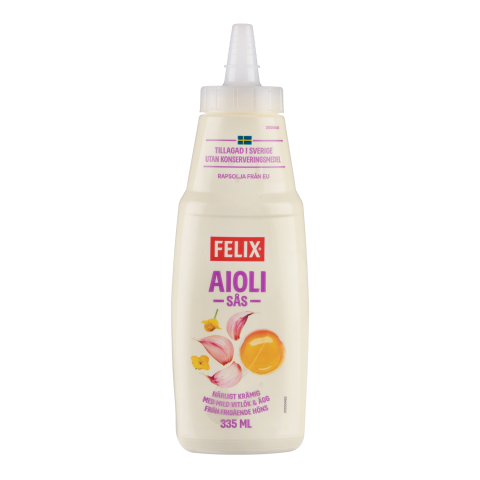 Česnakinis padažas AIOLI FELIX, 335 ml