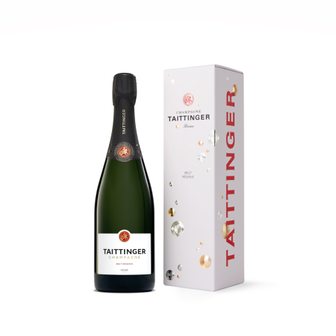 Šampanas dėž. TAITTINGER BRUT, 12,5 %, 0,75 l