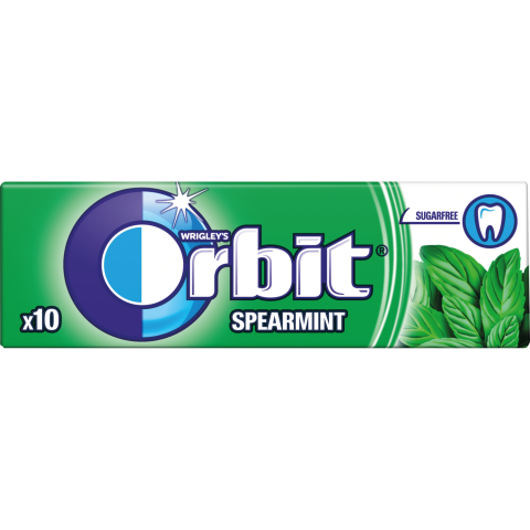 Mėtų sk. kramtomoji guma ORBIT SPEARMINT, 14g