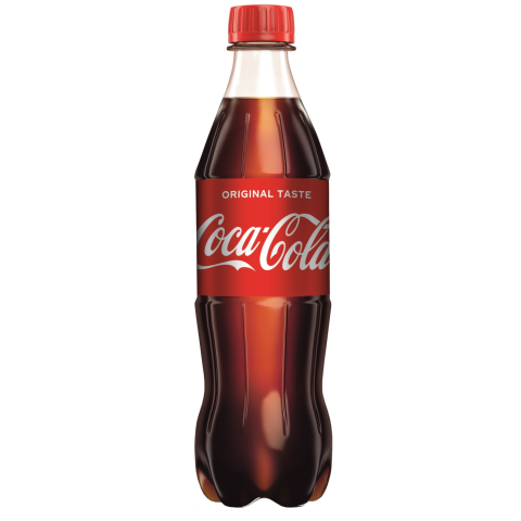 Gazuotas gaivusis gėrimas COCA COLA, 0,5l