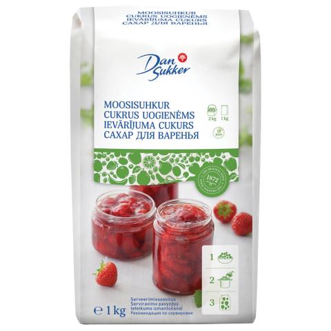 Cukrus uogienėms DAN SUKKER, 1kg