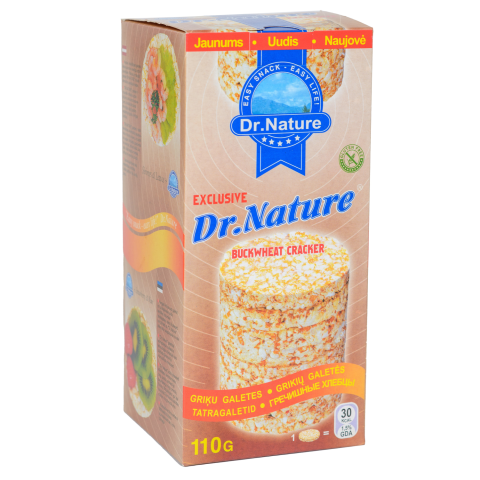 Galetes Dr. Nature griķu 110g