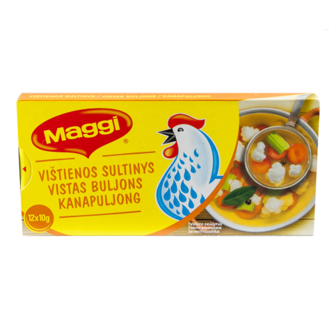 Vištienos sultinys MAGGI, 12 x 10g, 120g