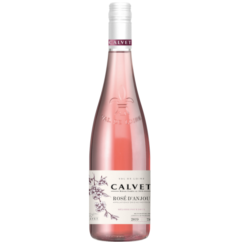 Rozā vīns Calvet Rose D'Anjou AOC 11% 0,75l