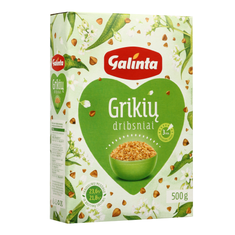 Grikių dribsniai GALINTA, 500 g