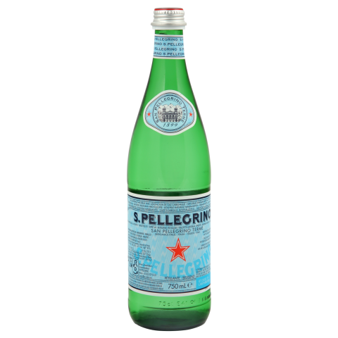 Minerālūd. Sanpellegrino dab., gāzēts 0,75l