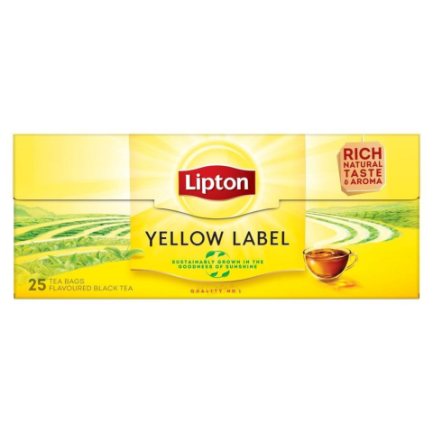 Tee Must Yellow Label Lipton 25pk