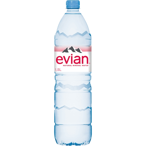 Natūralus mineralinis vanduo EVIAN, 1,5 l