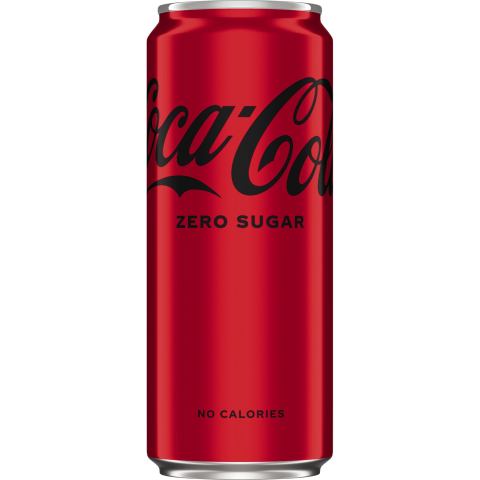 Gāz.dzēr. Coca Cola Zero ar saldinātāju 0,33l