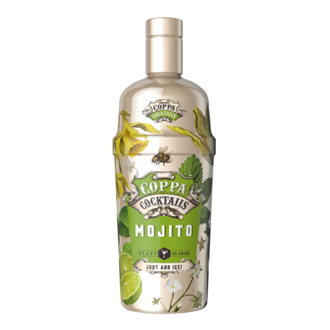 Alkoholinis kokteilis COPPA Mojito, 10%  0,7l