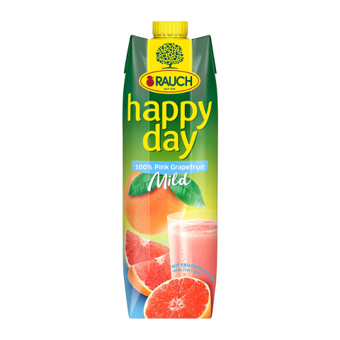 Rausvųjų greipfrutų sultys HAPPY DAY, 1 l