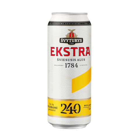 Alus ŠVYTURIO Ekstra, 5,2%, 0,568l