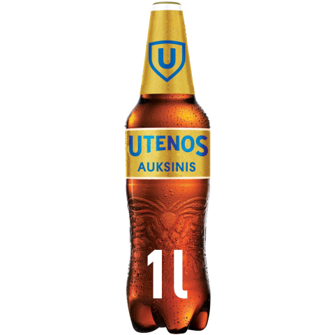 UTENOS AUKSINIS alus, 5 %, 1 l