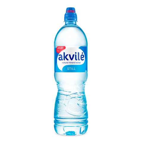 Minerālūdens Akvile Sport negāzēts, dabīgs 1l