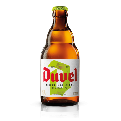 DUVEL alus TRIPEL HOP CITRA, 9,5 %, 0,33 l