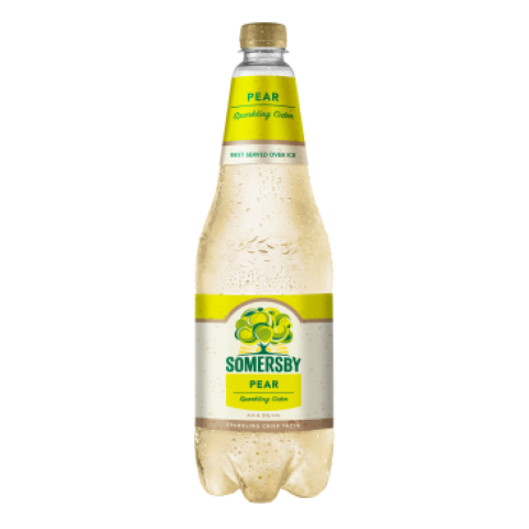 Gaz. kriaušių sidras SOMERSBY, 4,5 %, 1l, PET