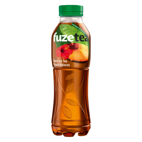 Persikų sk.juod.arb. gėrimas FUZE TEA, 500ml