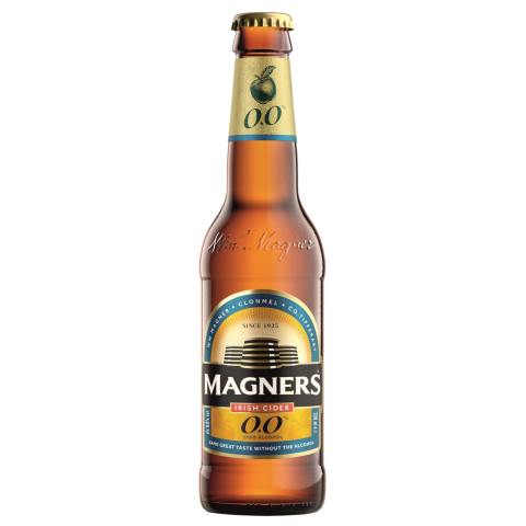 Nealkoholinis sidras MAGNERS ZERO, 0,33 l