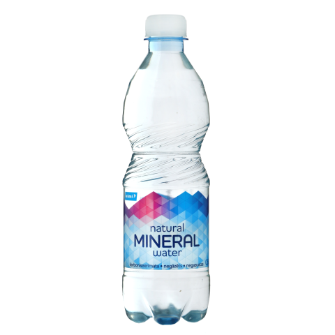 Natūral.negaz. mineralinis vanduo RIMI, 500ml