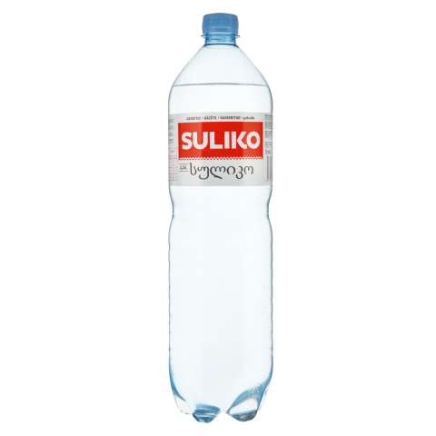 Gazuotas stalo vanduo SULIKO, 1,5 l