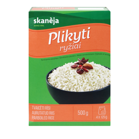 Plikyti ryžiai SKANĖJA, 500 g